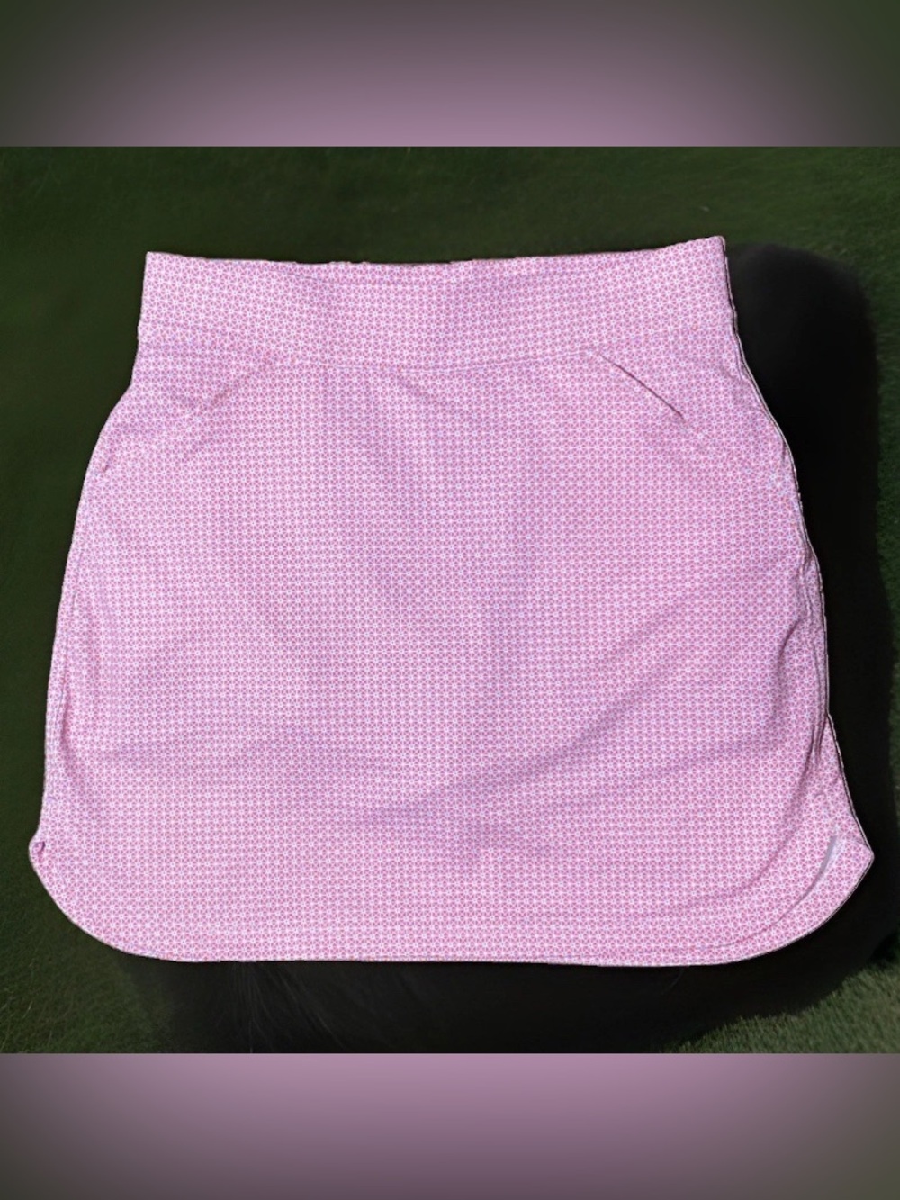 Peter Millar Pink Printed Golf Skort